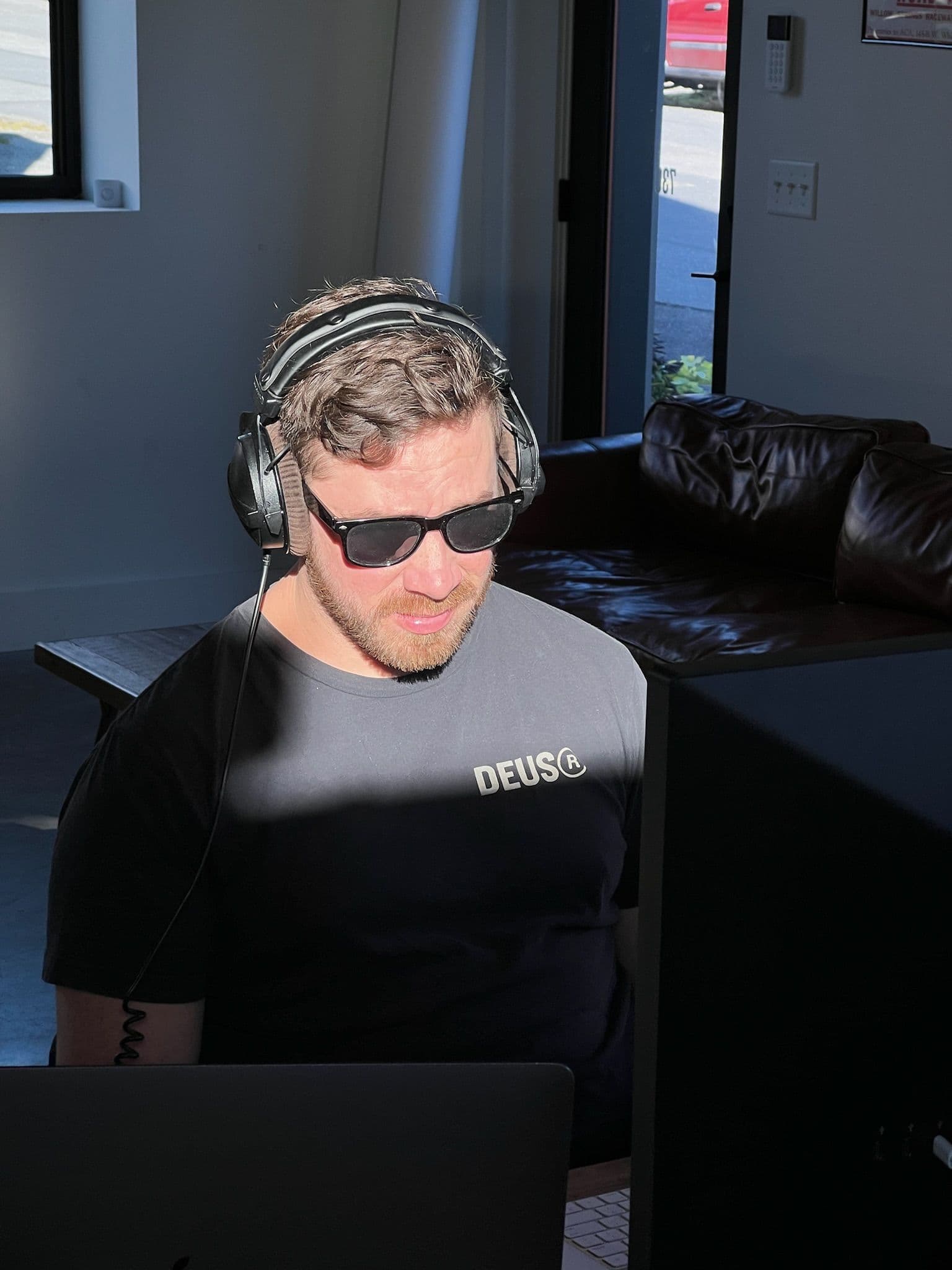 Chris Conley in shades