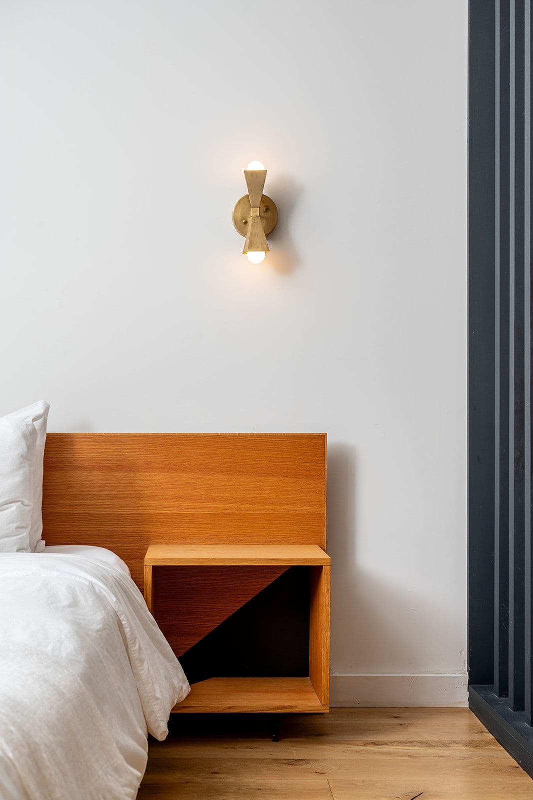 minimalist bedside table