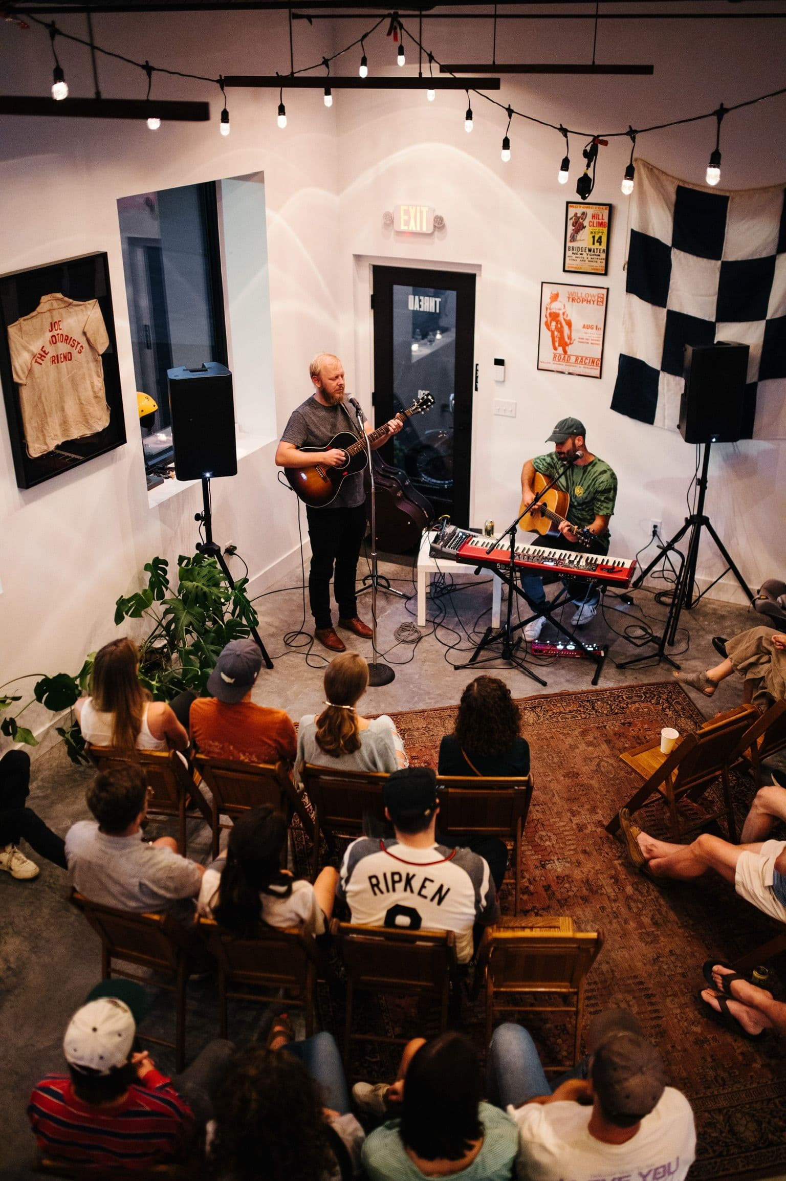 Joel Ansett performing at Thread