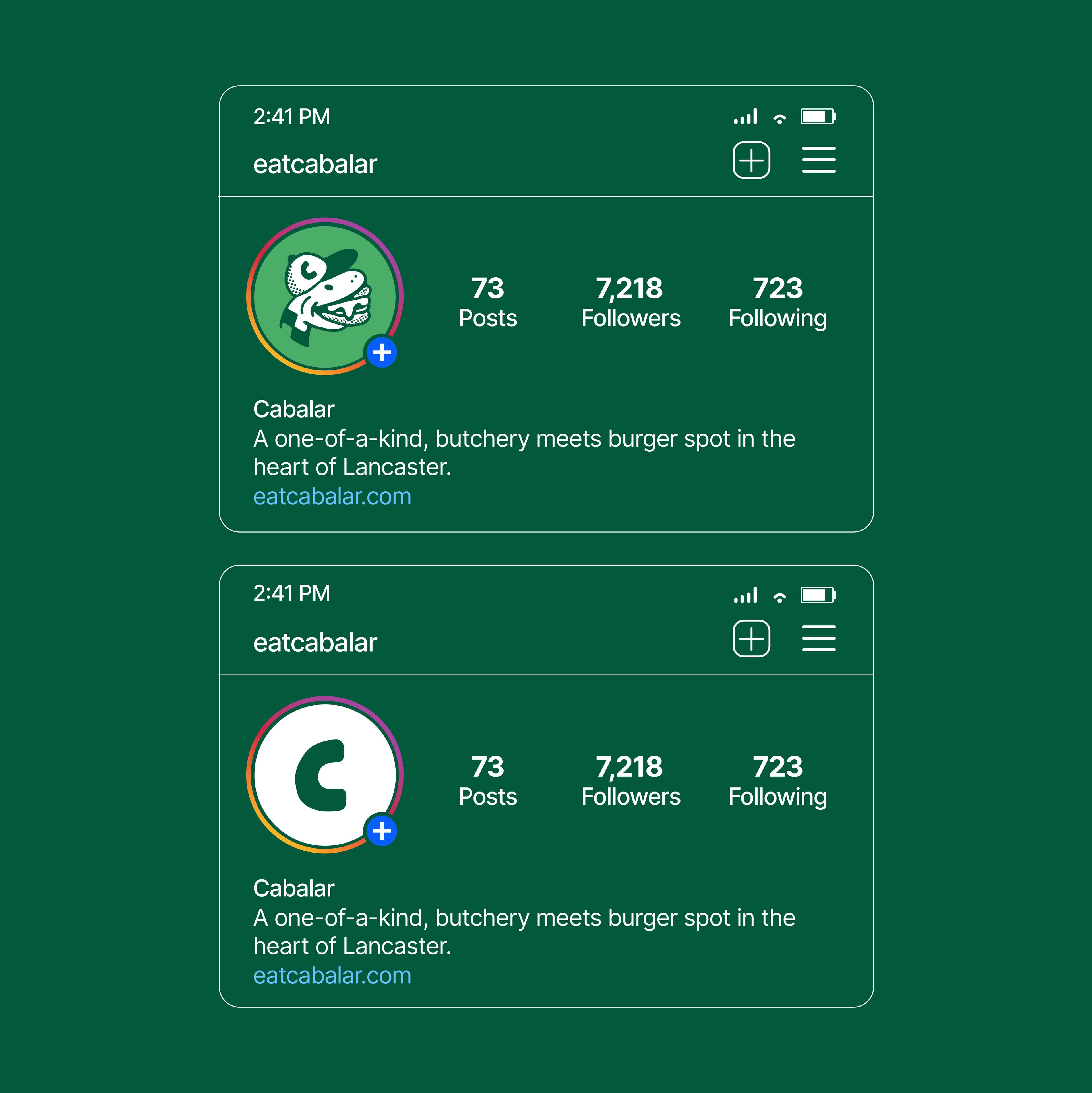 Cabalar social icons